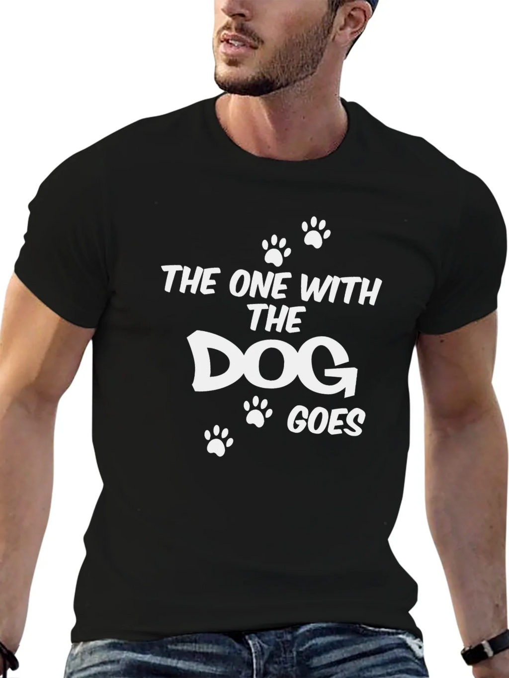 The One With Dog Goes T-Shirt product image 6