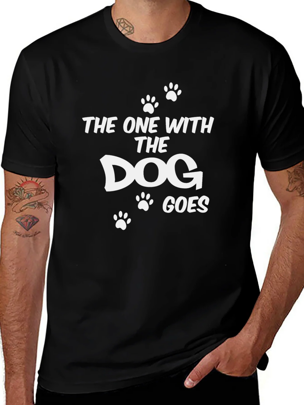The One With Dog Goes T-Shirt product image 1