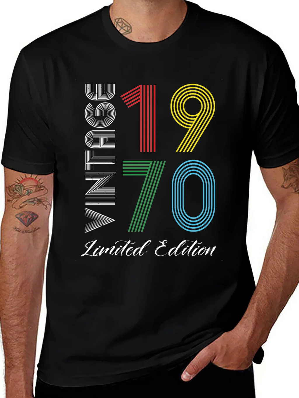 Vintage 1970 Limited Edition T-Shirt product image 1