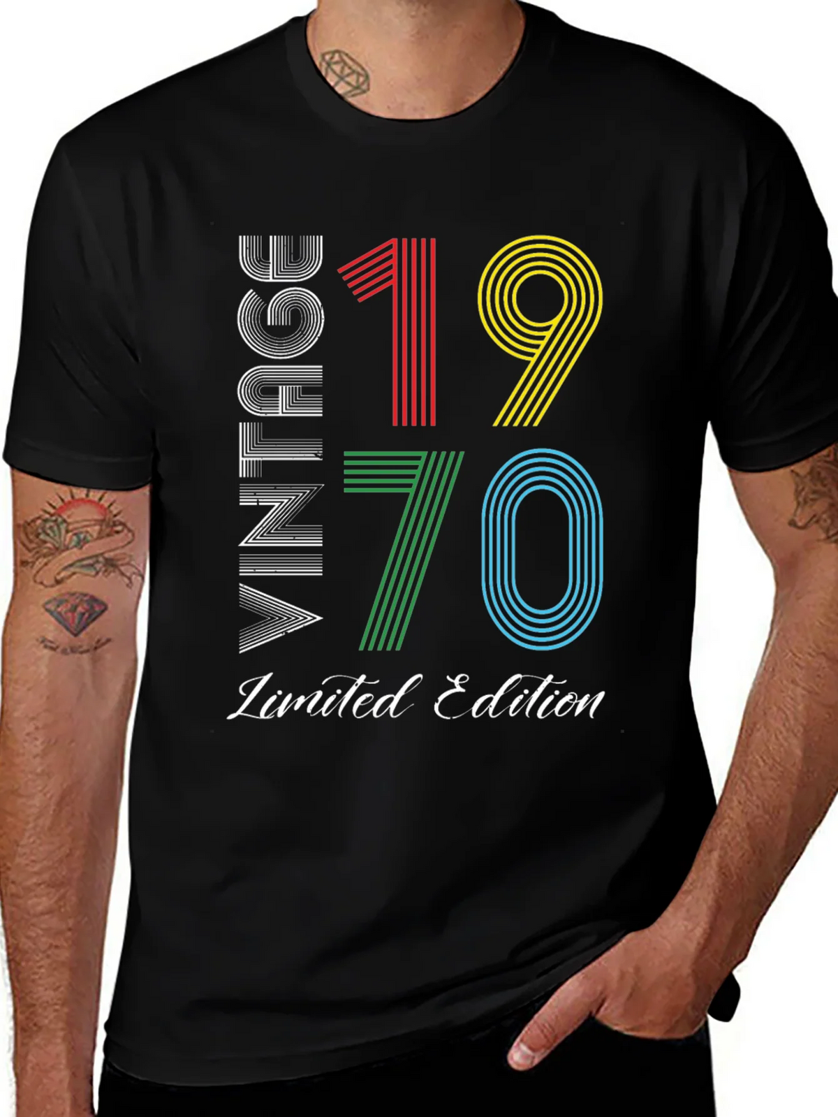 Vintage 1970 Limited Edition T-Shirt product image 1