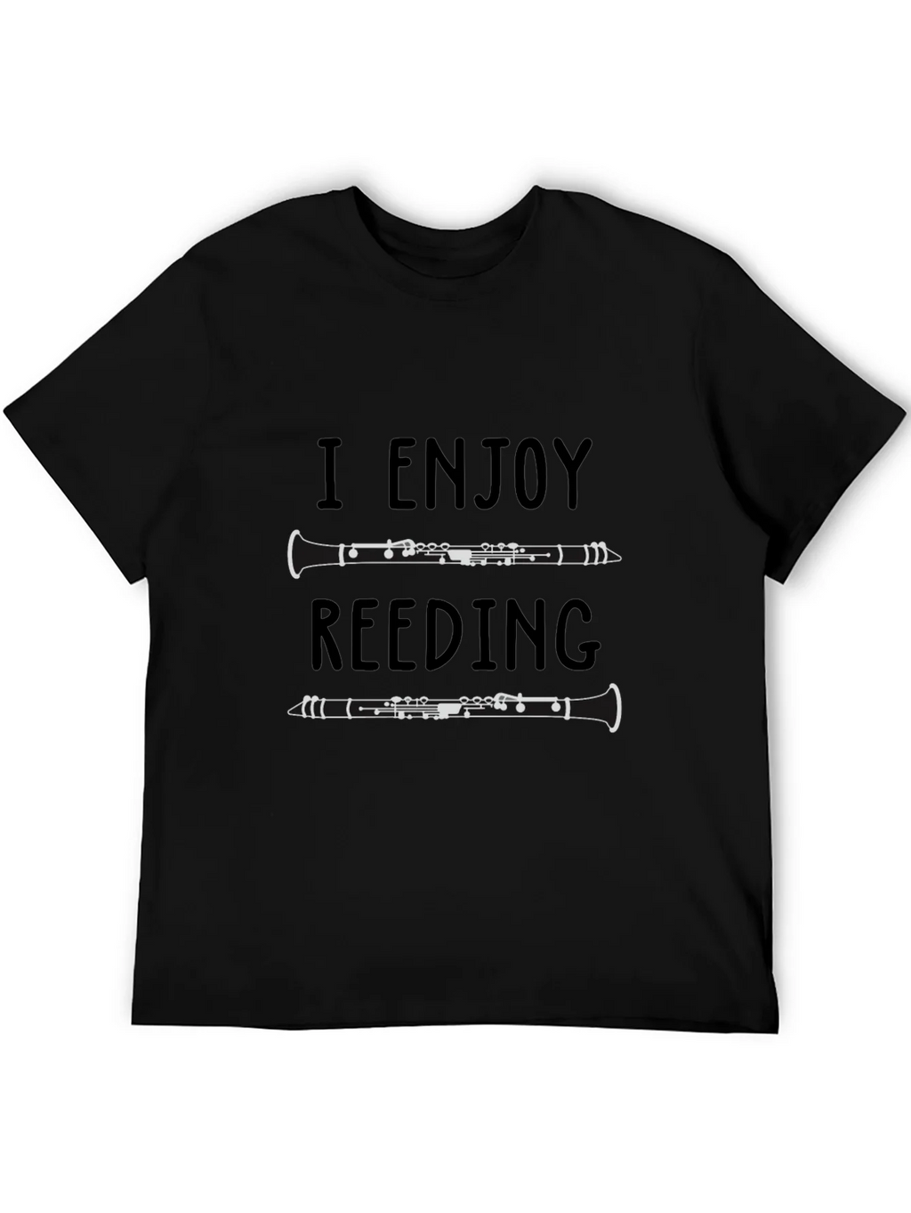 I Enjoy Reed-ing Clarinet T-Shirt product image 2