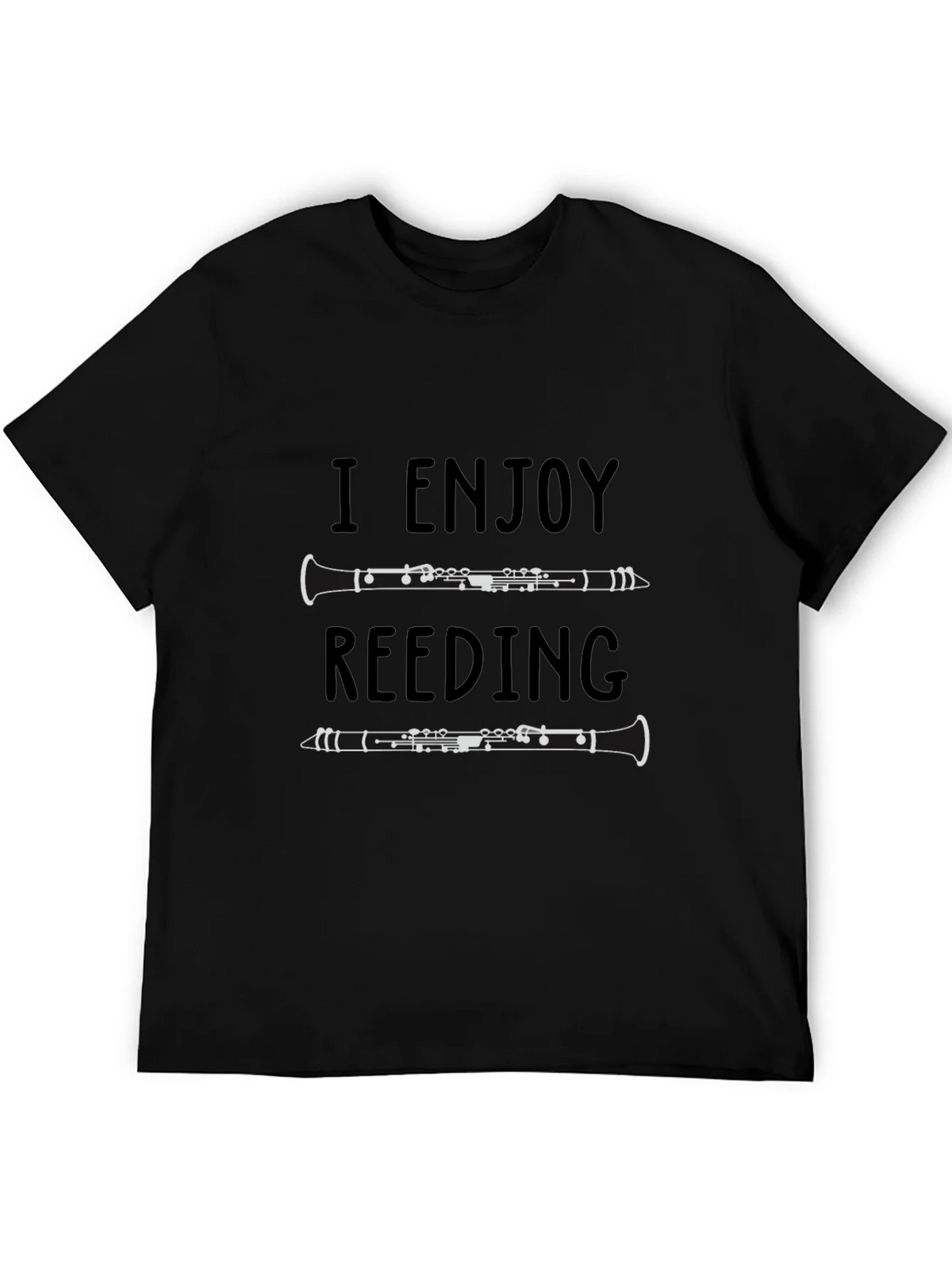 I Enjoy Reed-ing Clarinet T-Shirt product image 2
