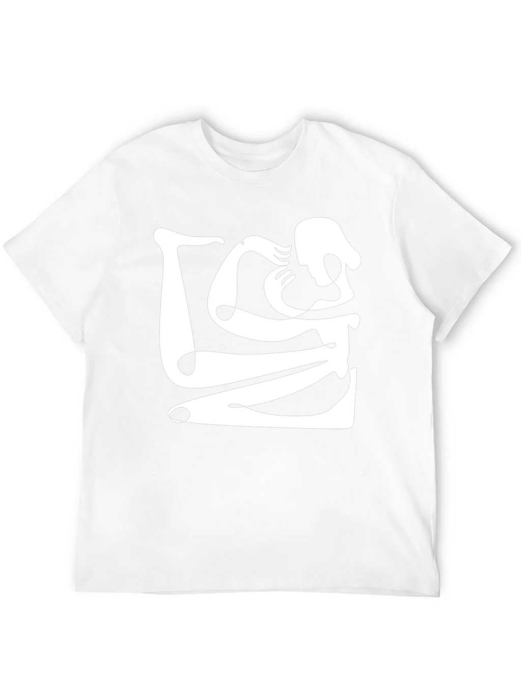 Abstract Art Black Graphic Tee product image 10