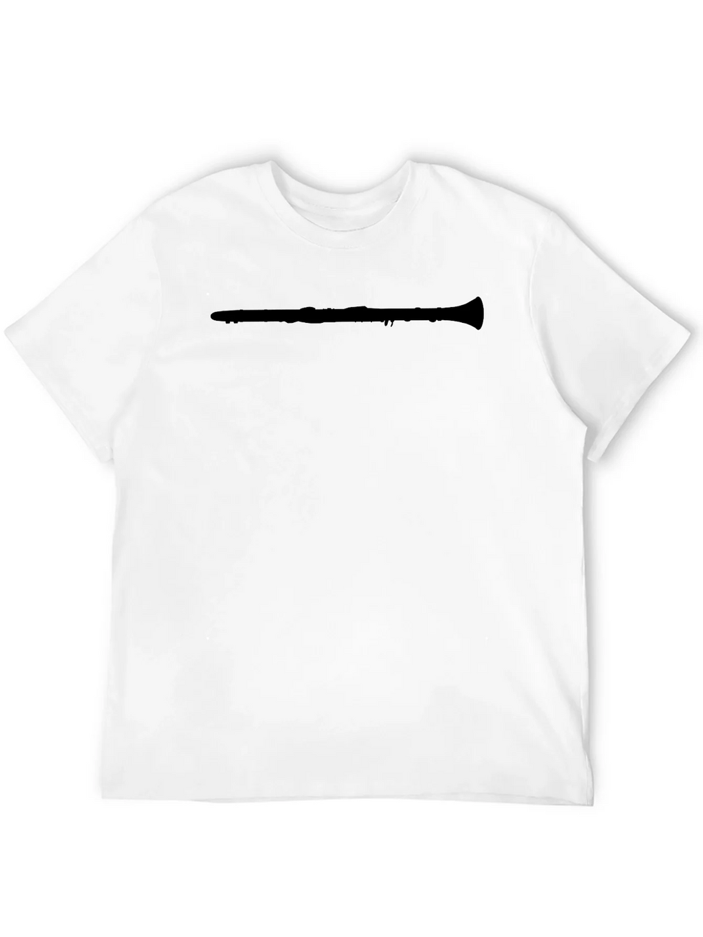 Mens Black Clarinet Graphic Tee product image 9