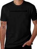 Mens Black Clarinet Graphic Tee product image 1