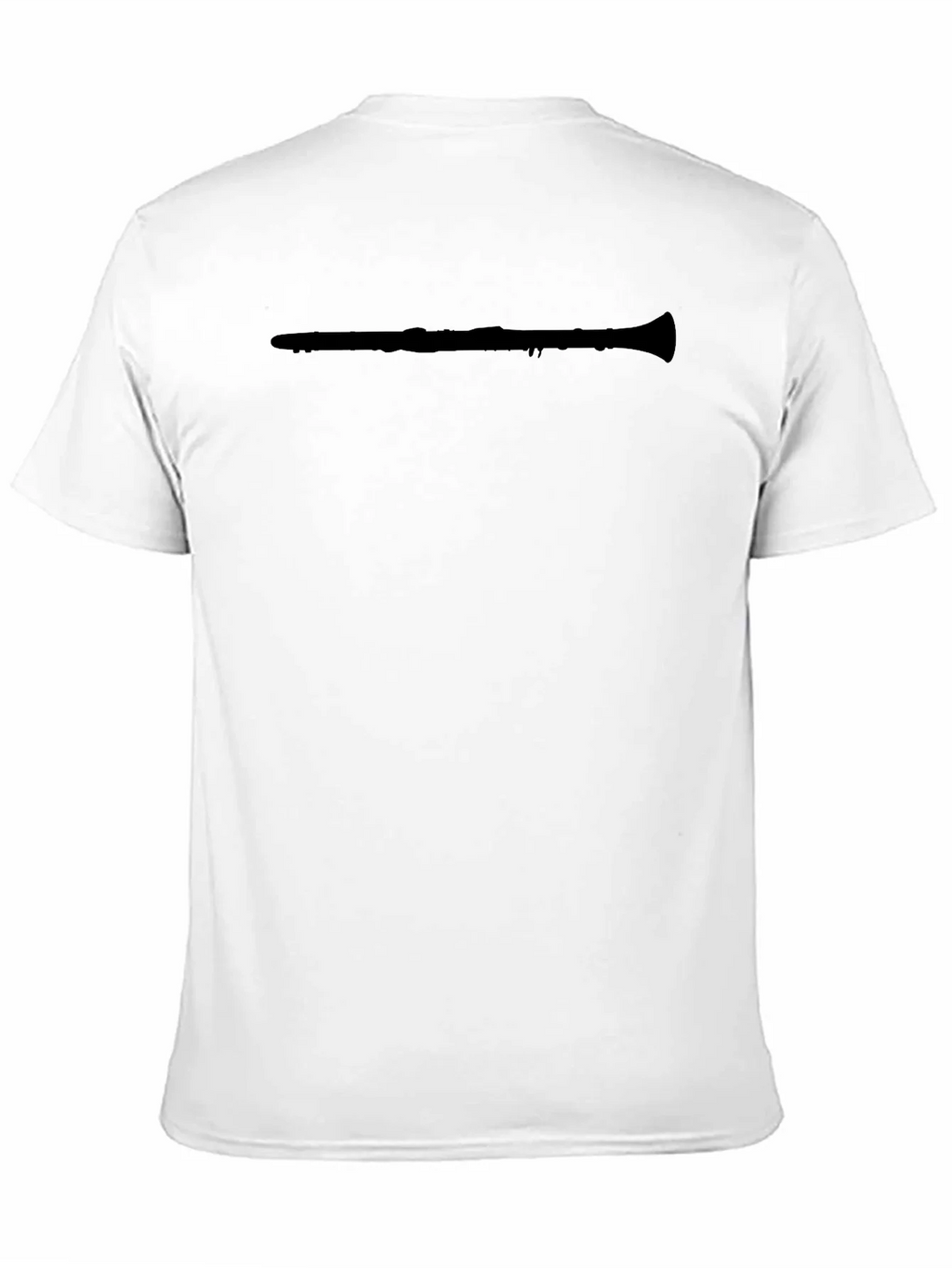 Mens Black Clarinet Graphic Tee product image 8