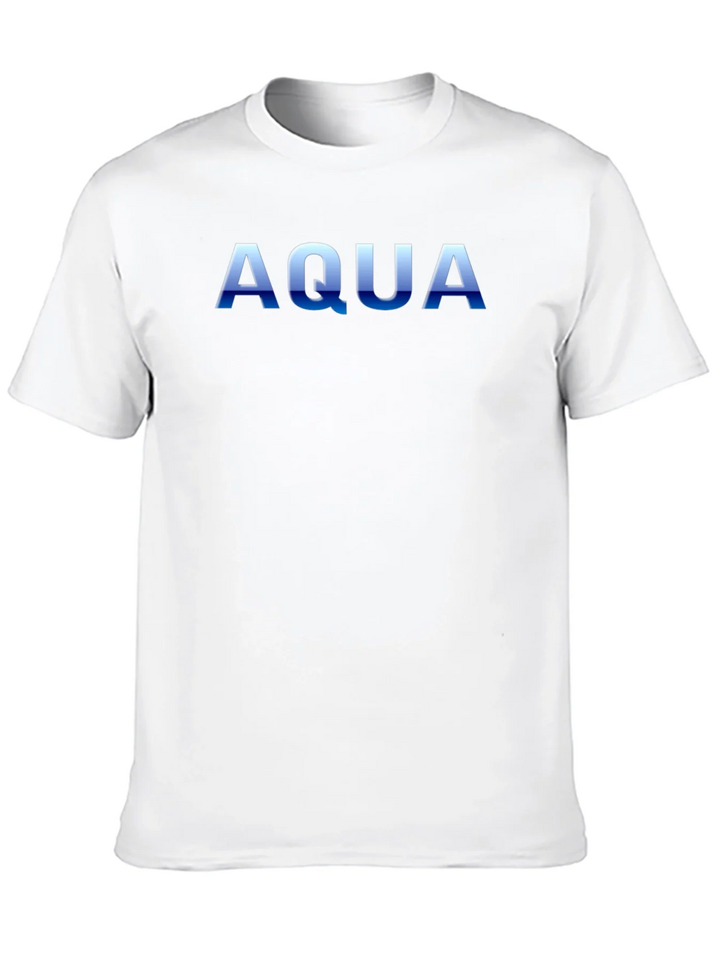 AQUA Graphic Print Mens Black T-Shirt product image 9