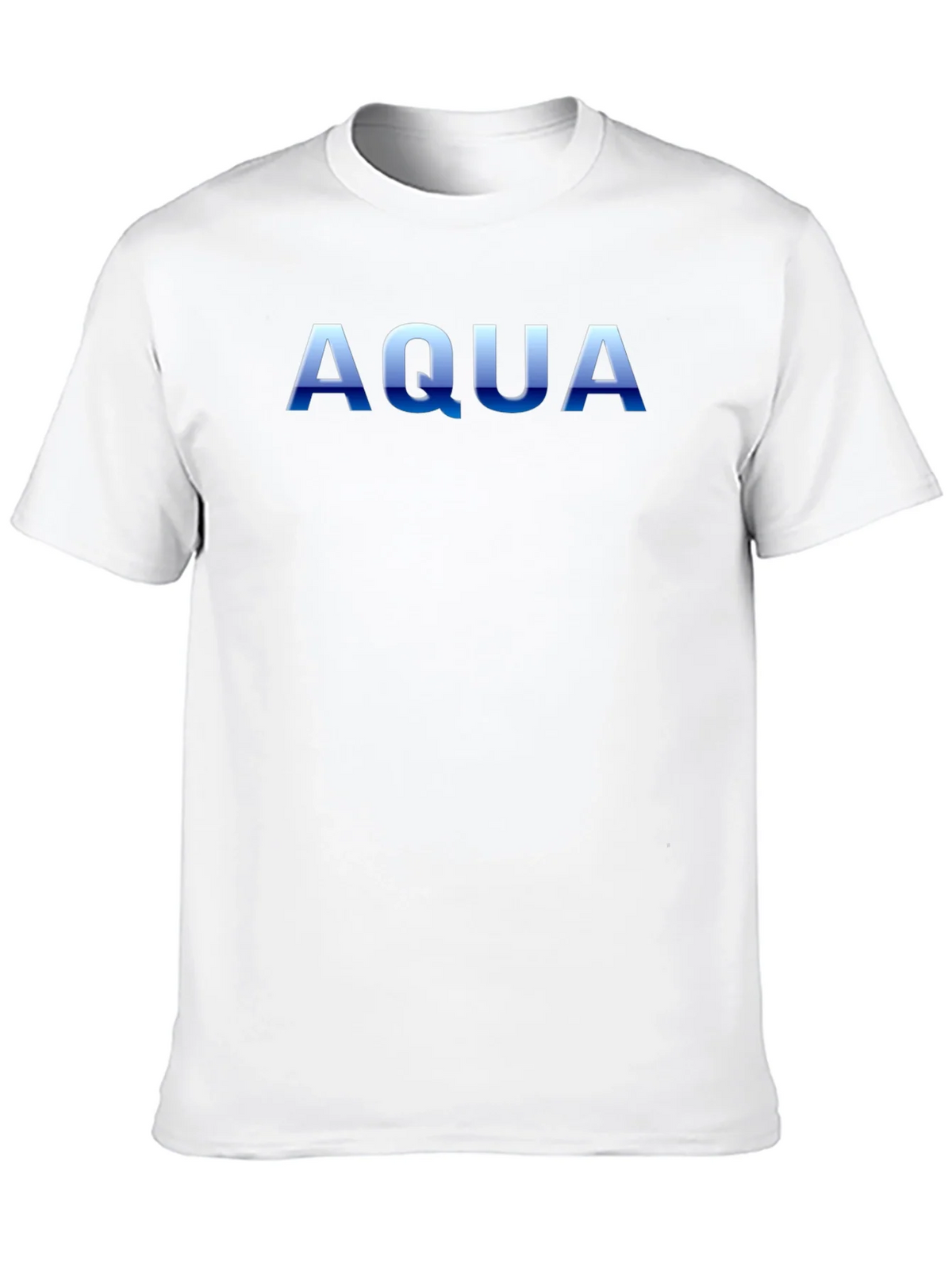 AQUA Graphic Print Mens Black T-Shirt product image 9