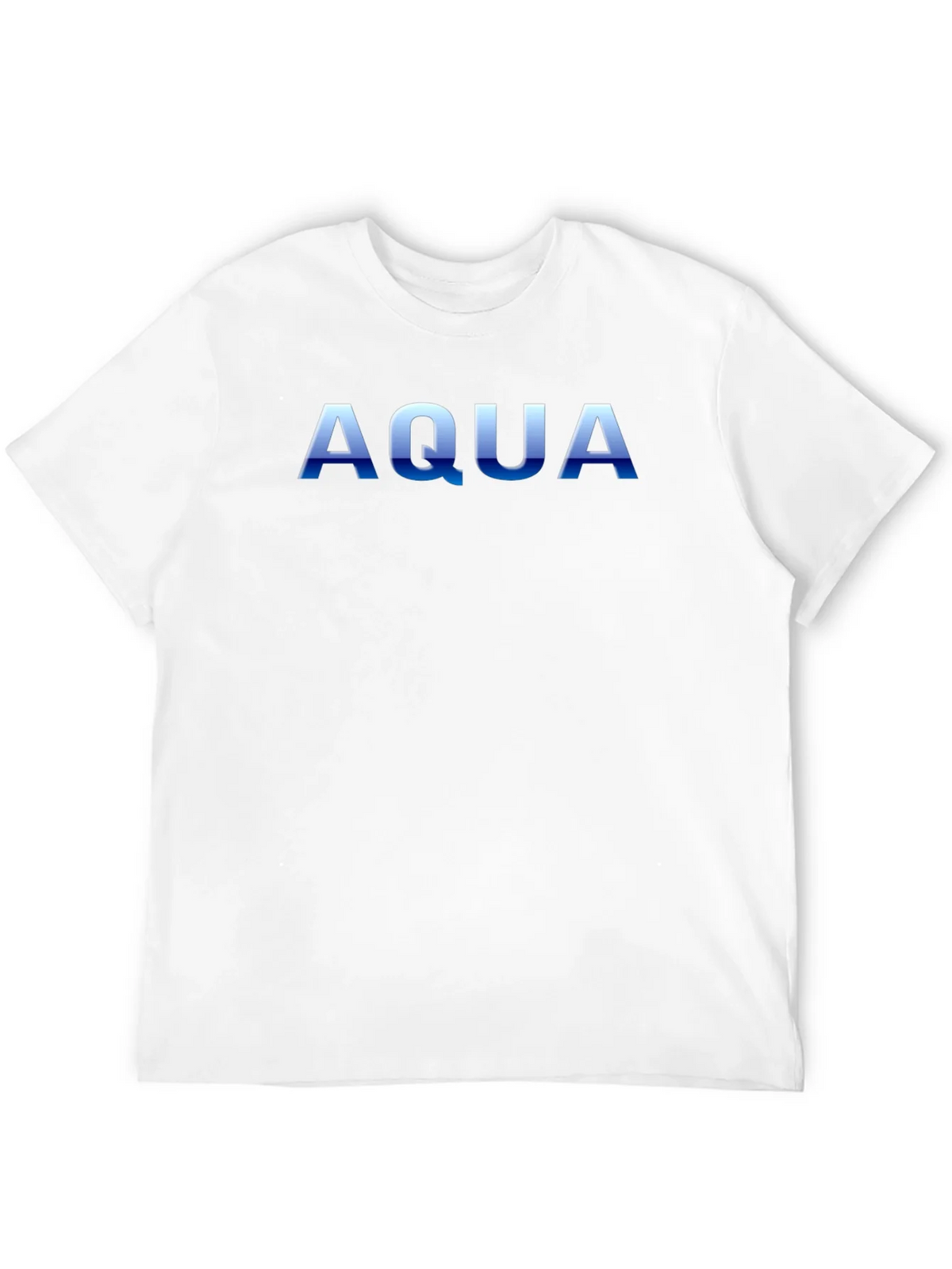 AQUA Graphic Print Mens Black T-Shirt product image 11