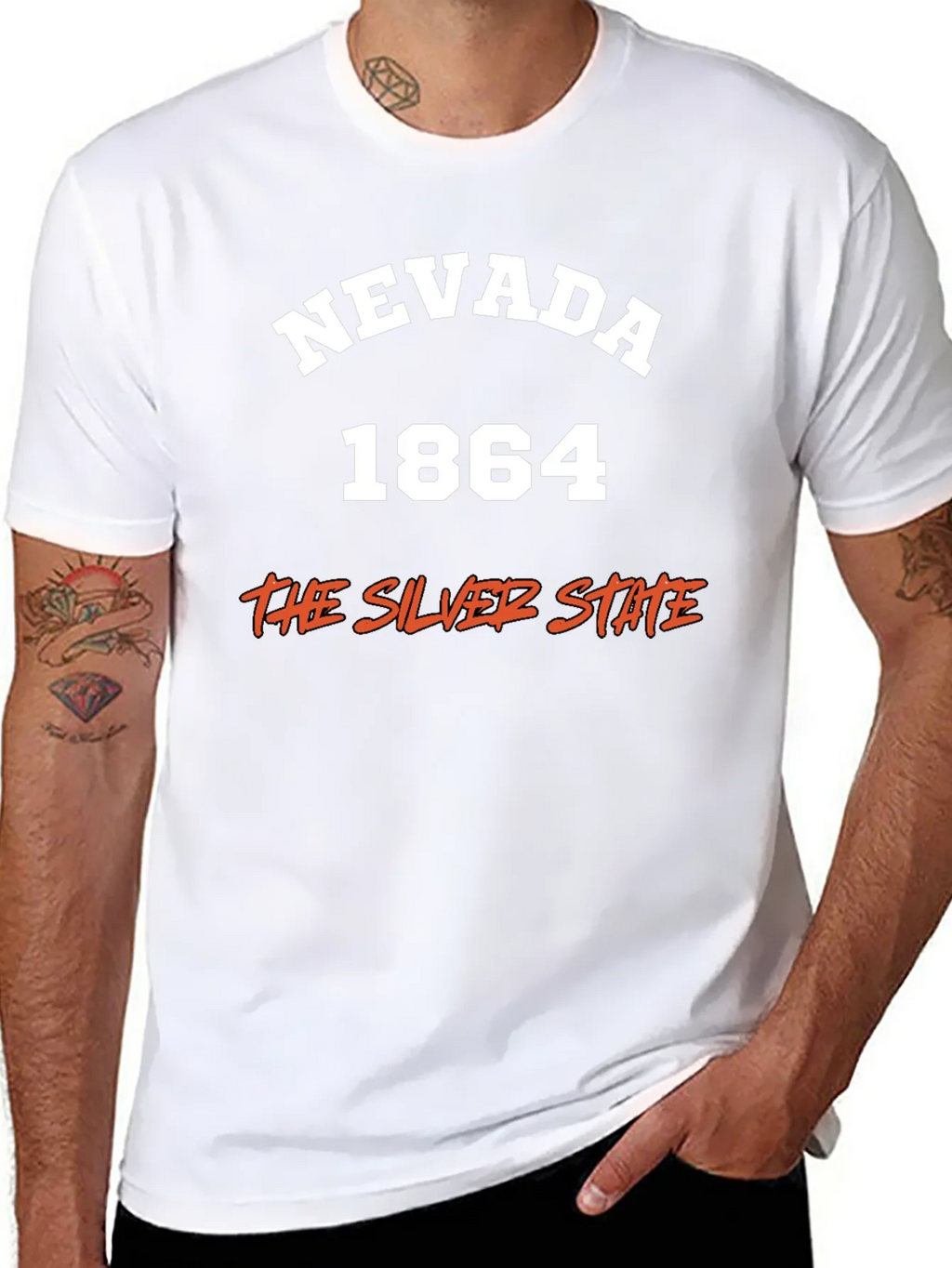 Nevada 1864 T-Shirt - The Silver State Tee product image 7