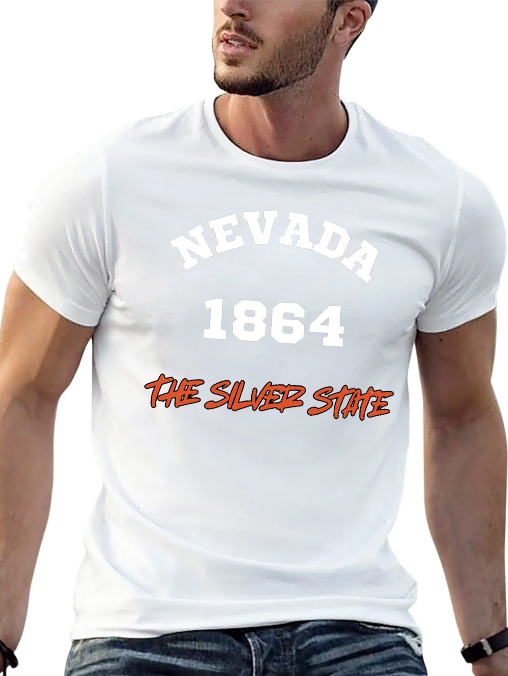 Nevada 1864 T-Shirt - The Silver State Tee product image 12