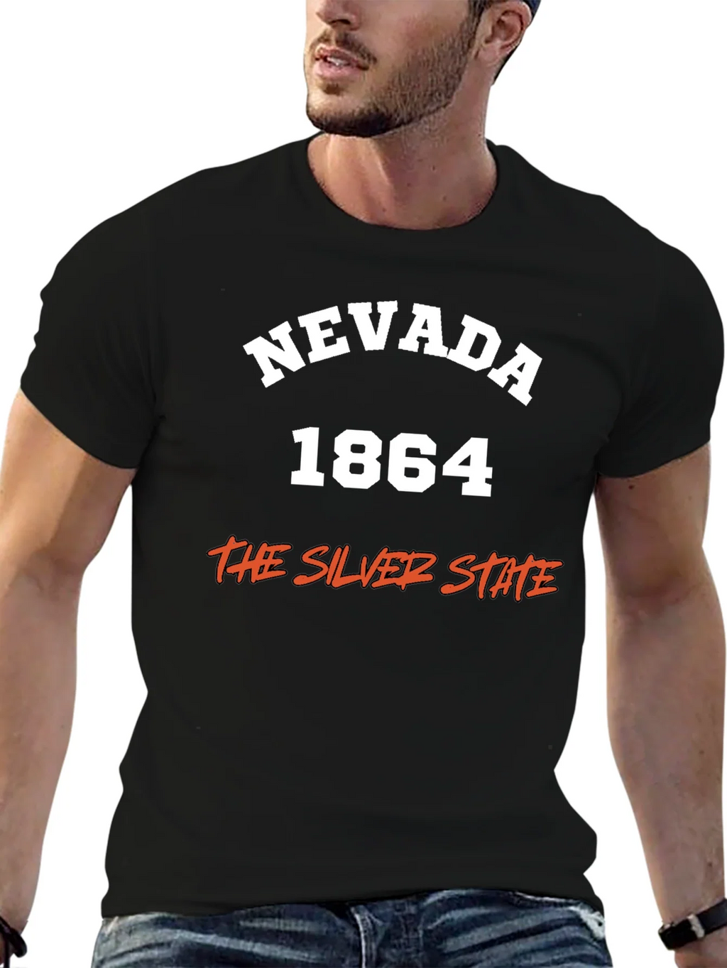 Nevada 1864 T-Shirt - The Silver State Tee product image 6