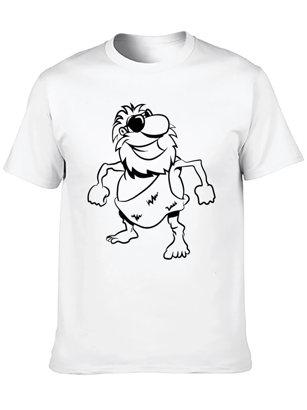 Cartoon Caveman Graphic Tee product image 9