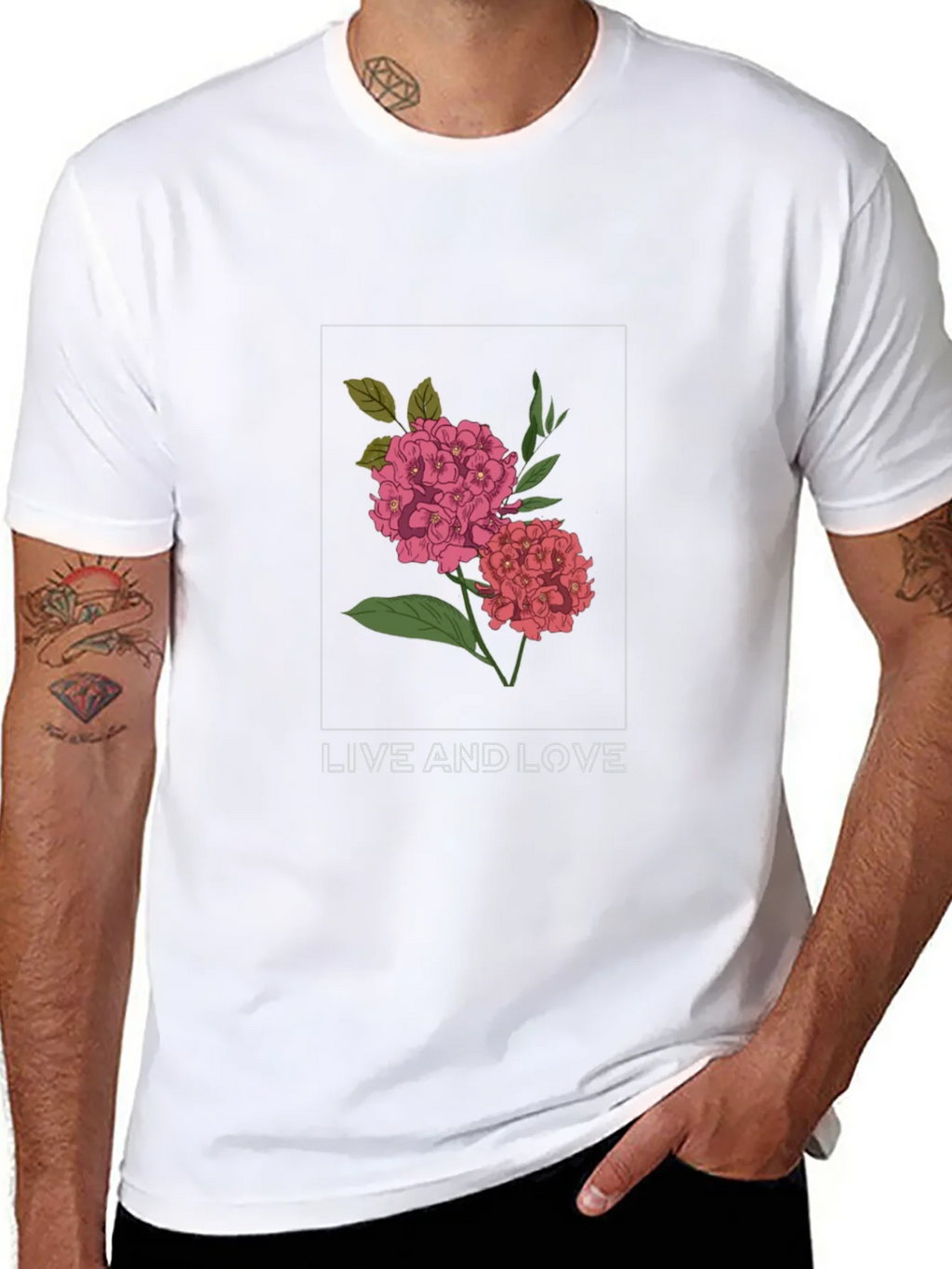 Floral Live and Love Graphic Tee product image 7