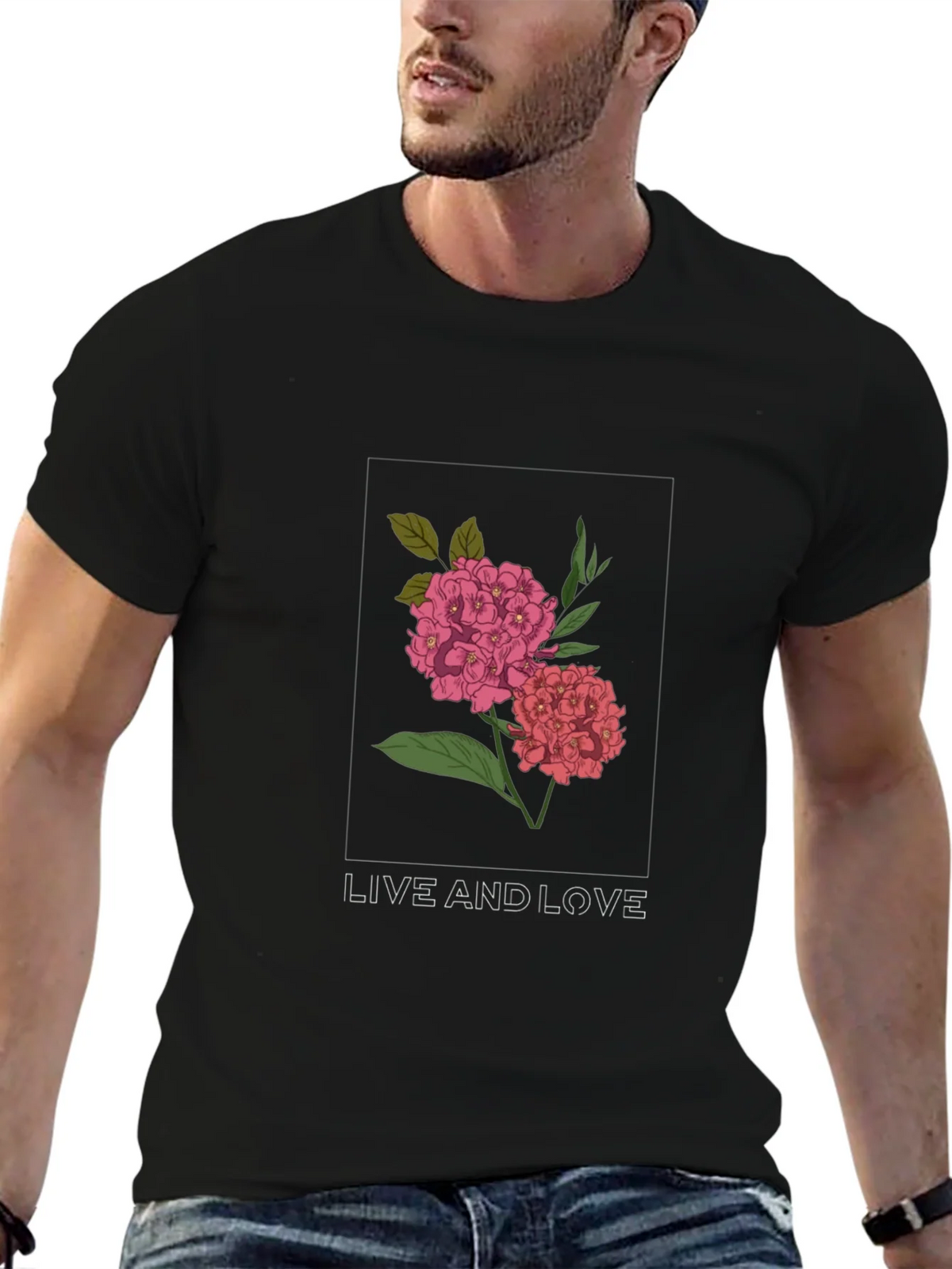 Floral Live and Love Graphic Tee product image 6