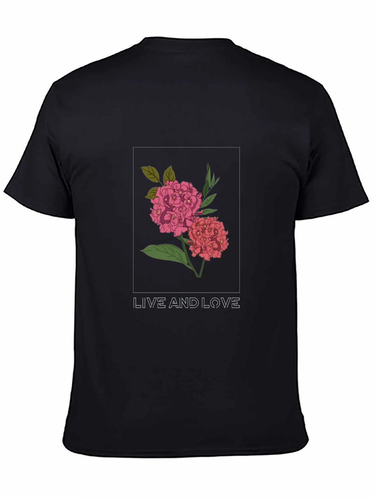 Floral Live and Love Graphic Tee product image 4
