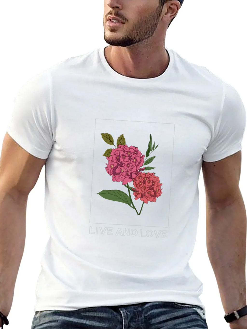 Floral Live and Love Graphic Tee product image 11