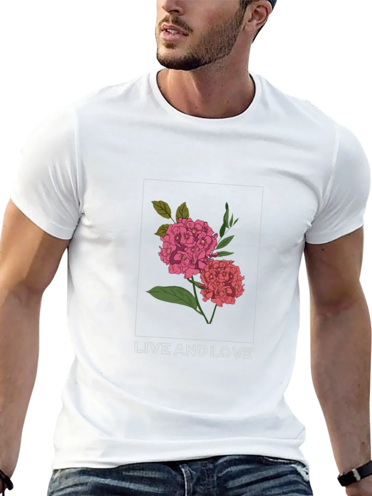 Floral Live and Love Graphic Tee product image 11