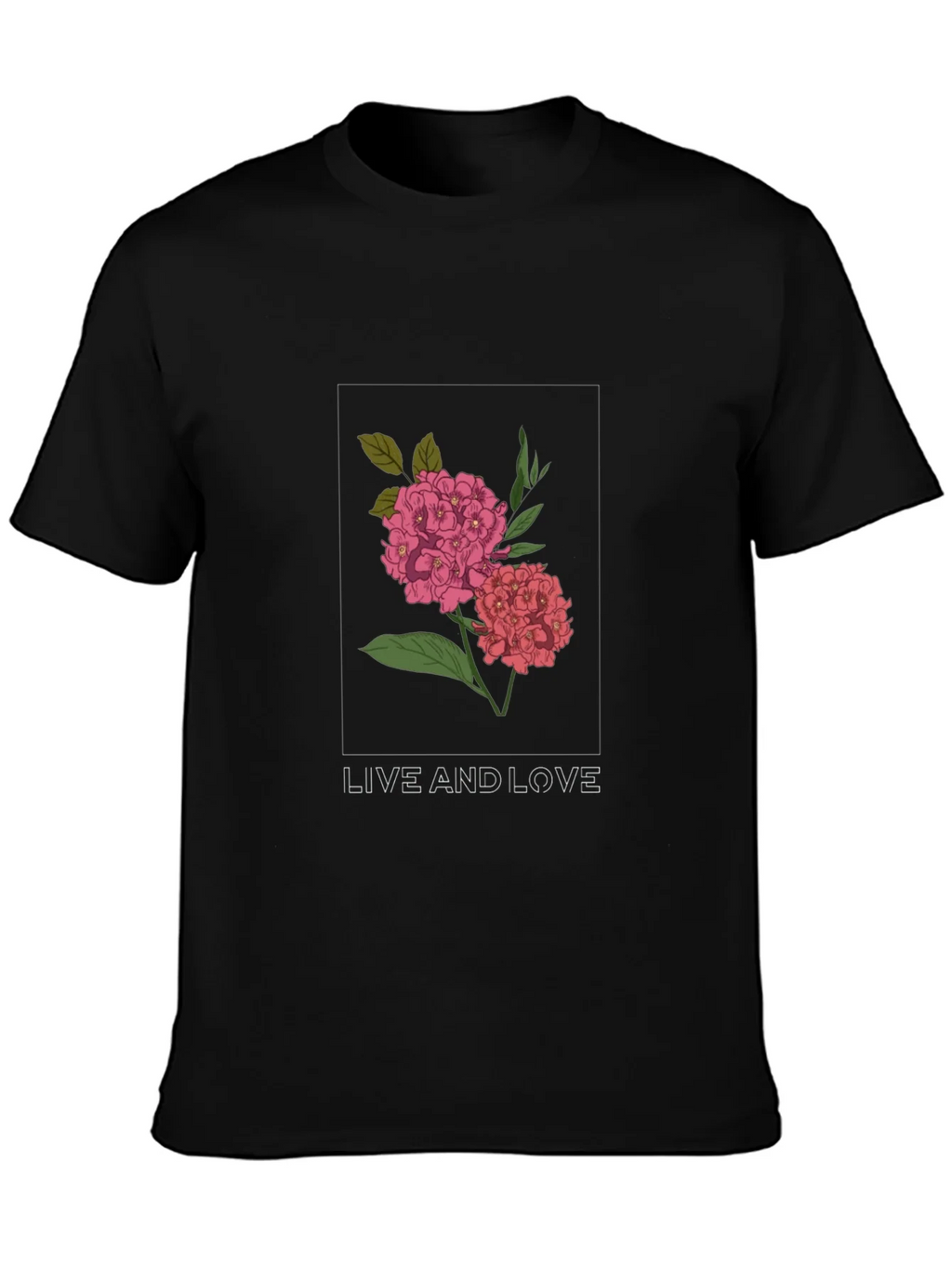 Floral Live and Love Graphic Tee product image 3