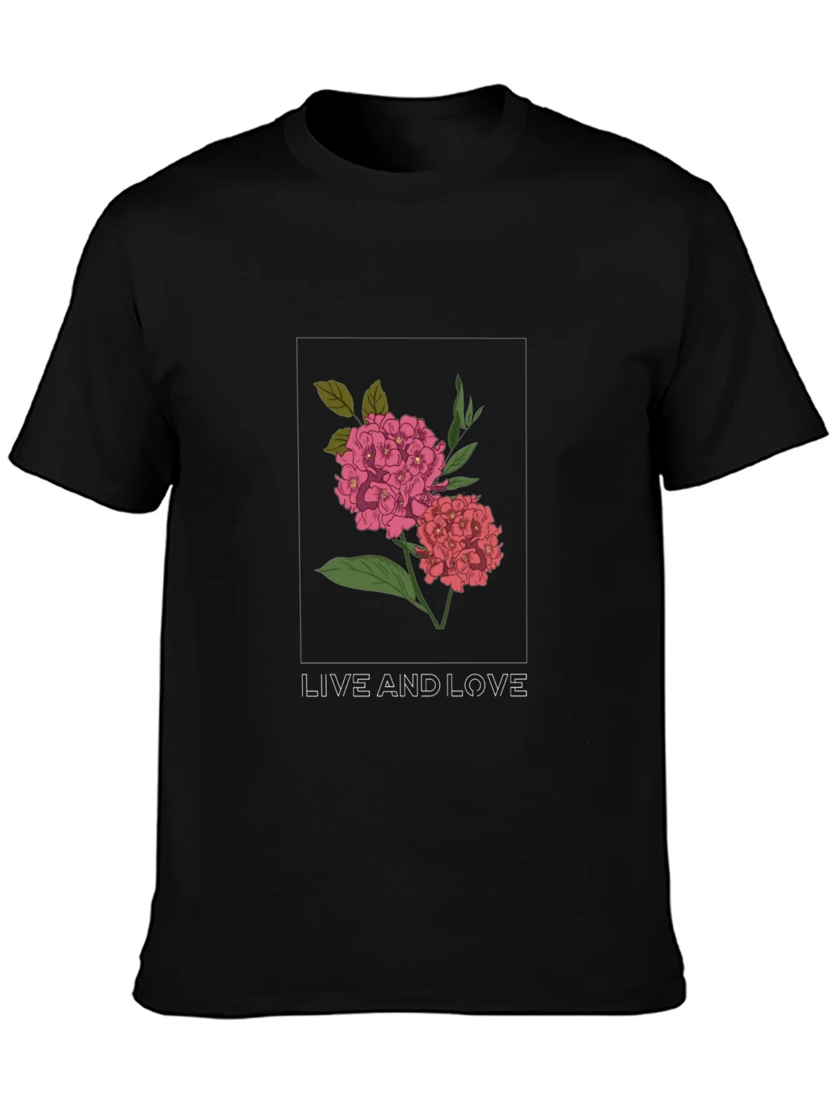 Floral Live and Love Graphic Tee product image 3