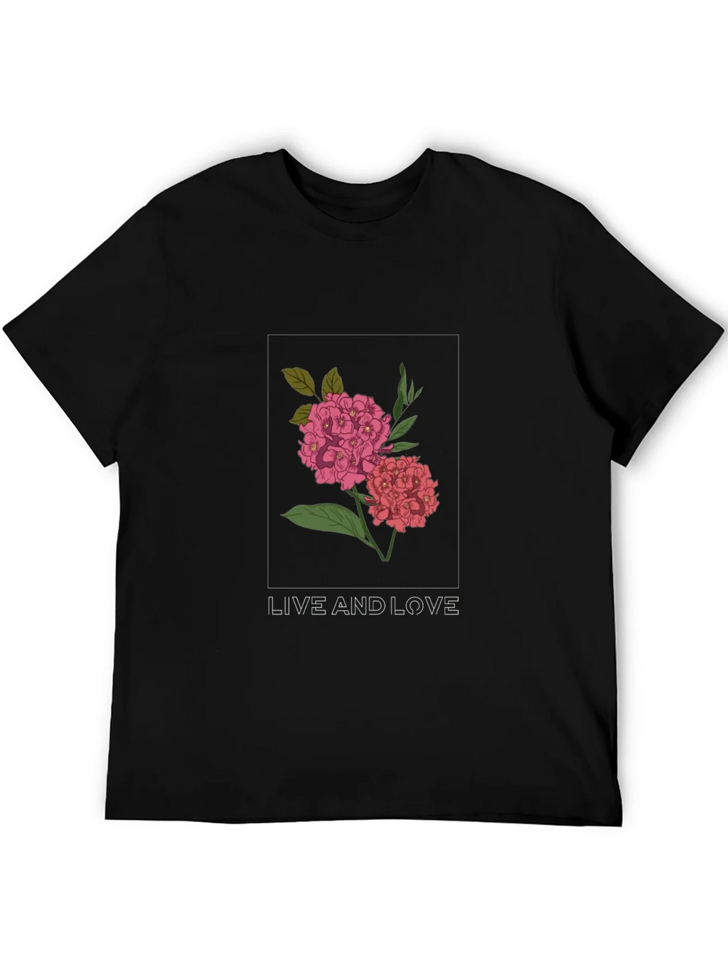 Floral Live and Love Graphic Tee product image 5