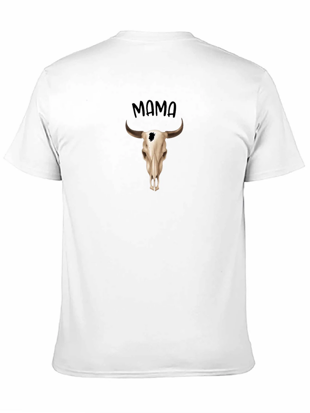 Mama Steer Skull Graphic Tee - Western Style product image 10