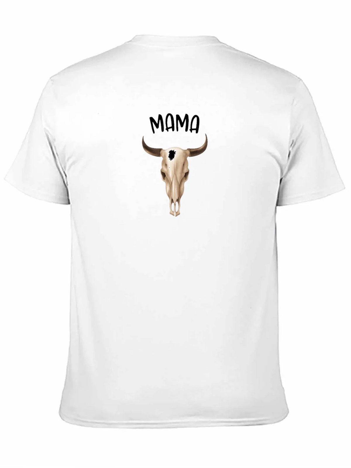 Mama Steer Skull Graphic Tee - Western Style product image 10