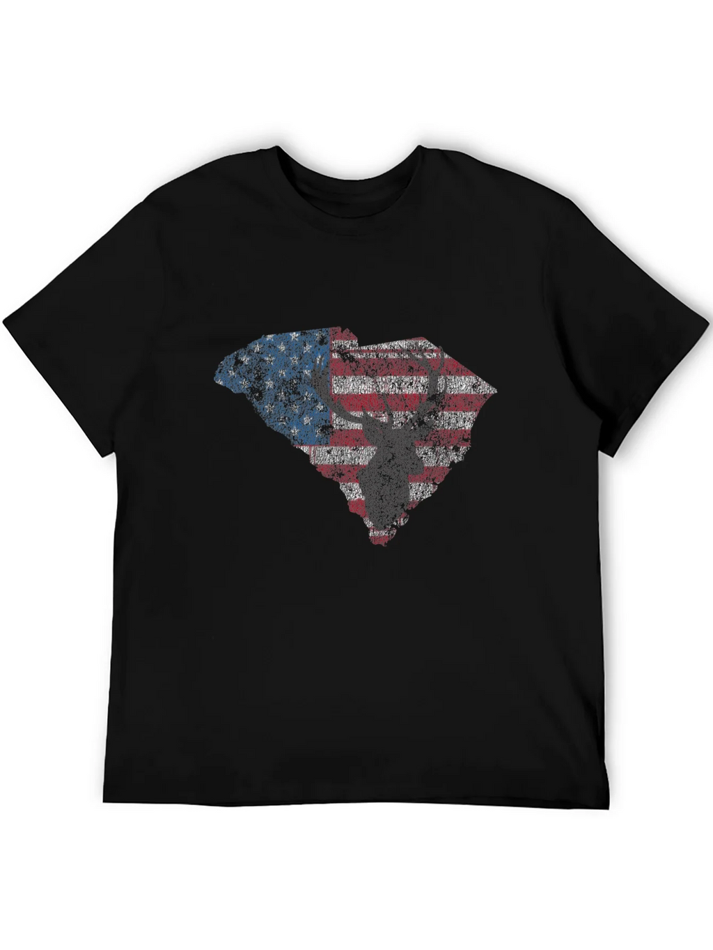 American Flag Deer Silhouette Graphic Tee product image 5