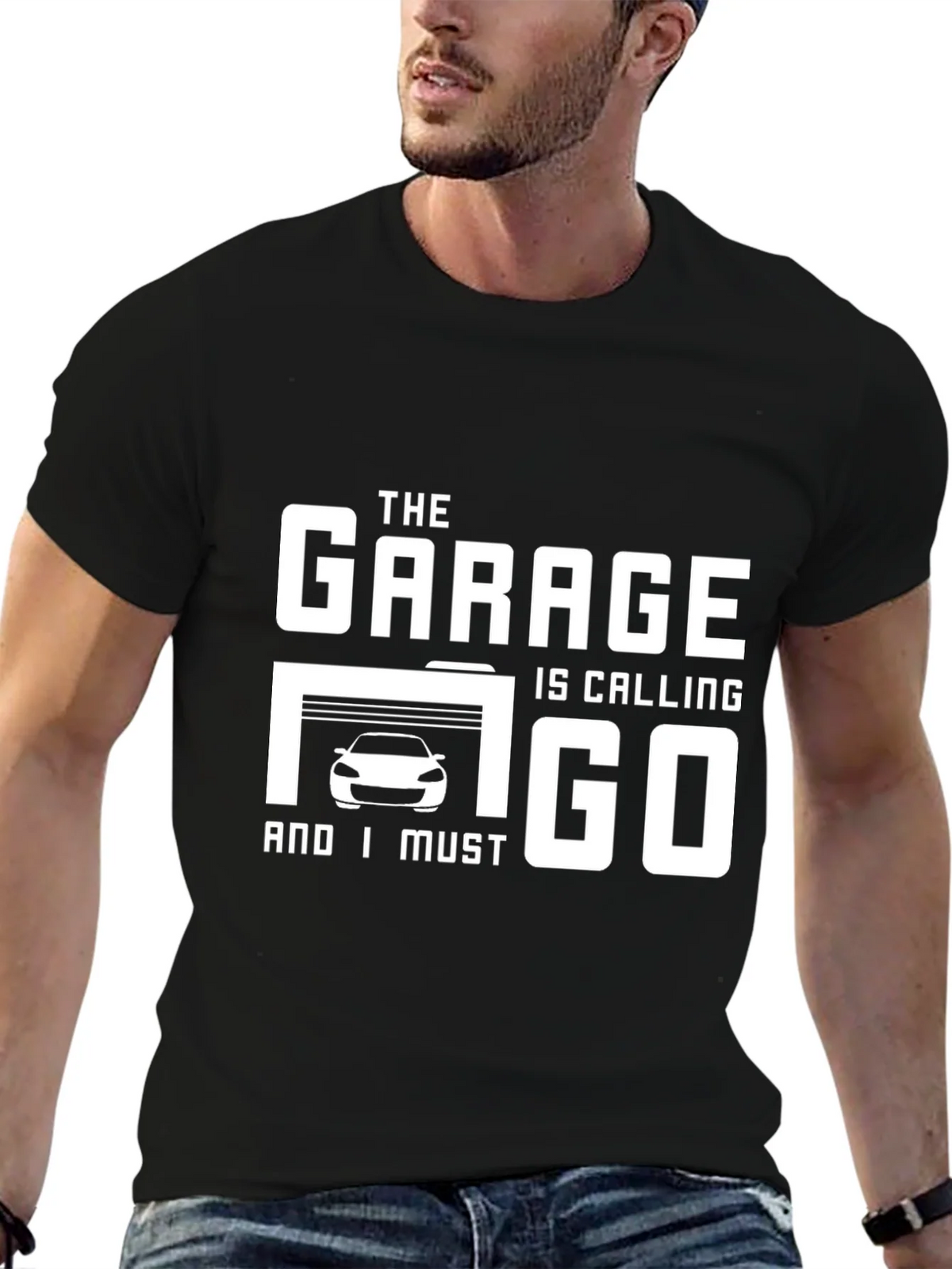 Garage Calling T-Shirt: Car Enthusiast Apparel product image 5