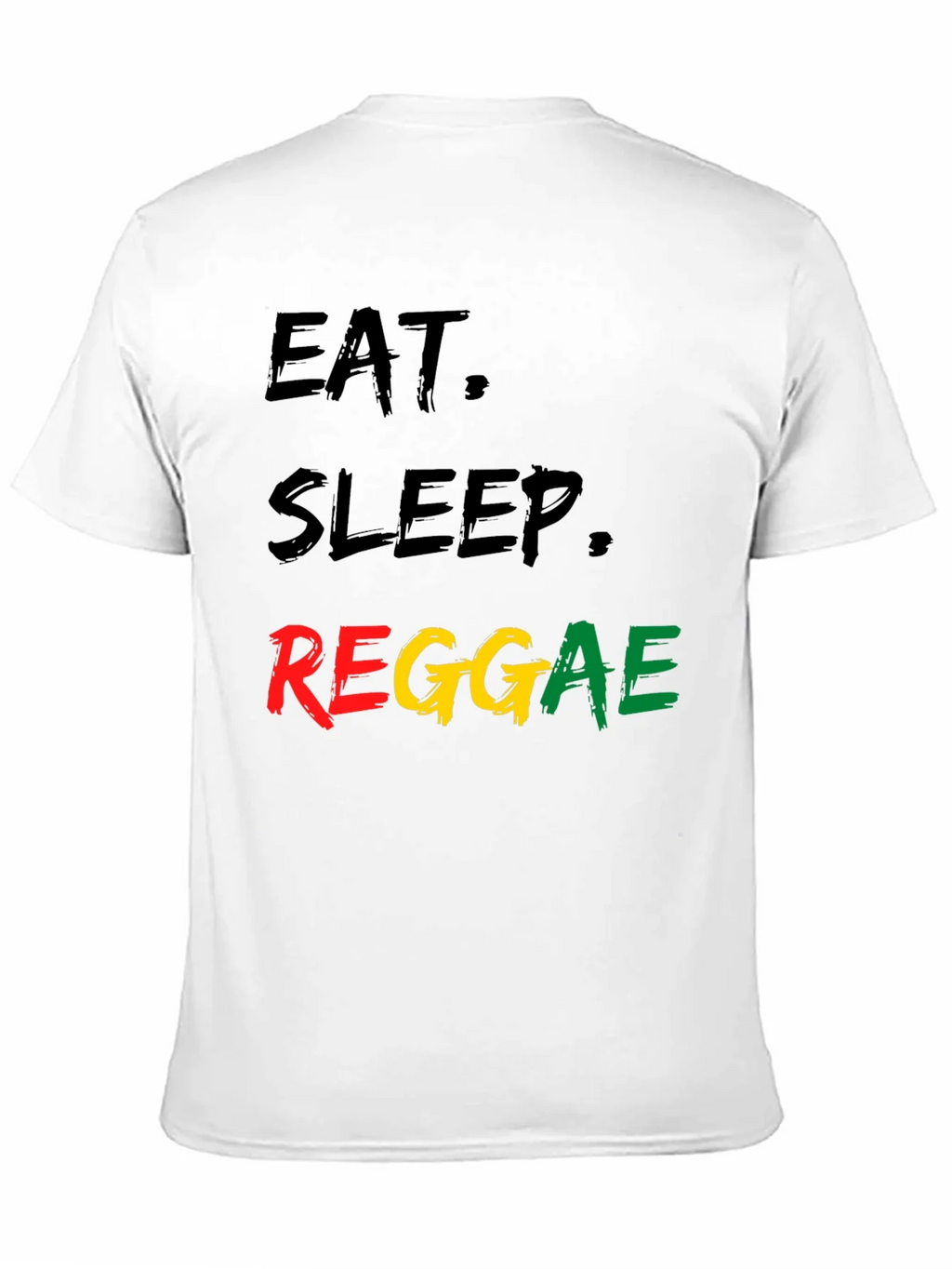 Eat Sleep Reggae Black T-Shirt product image 8