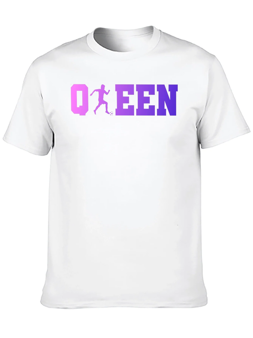 Soccer Queen Black T-Shirt product image 9
