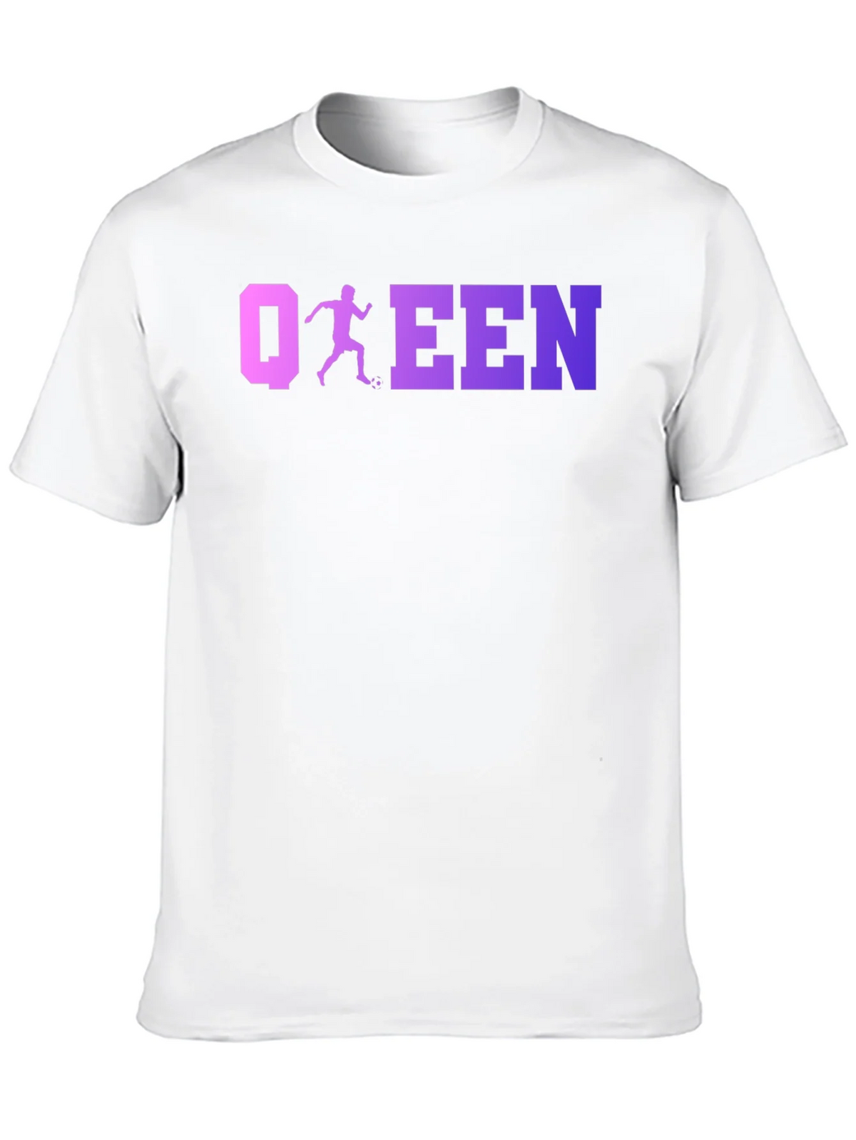 Soccer Queen Black T-Shirt product image 9