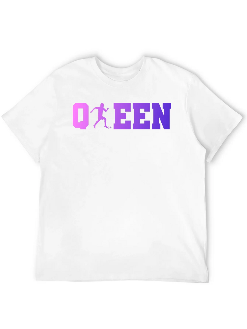 Soccer Queen Black T-Shirt product image 11