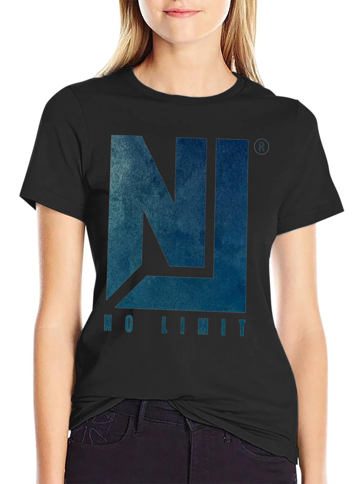 No Limit Graphic Tee - Mens Black Cotton T-Shirt product image 2