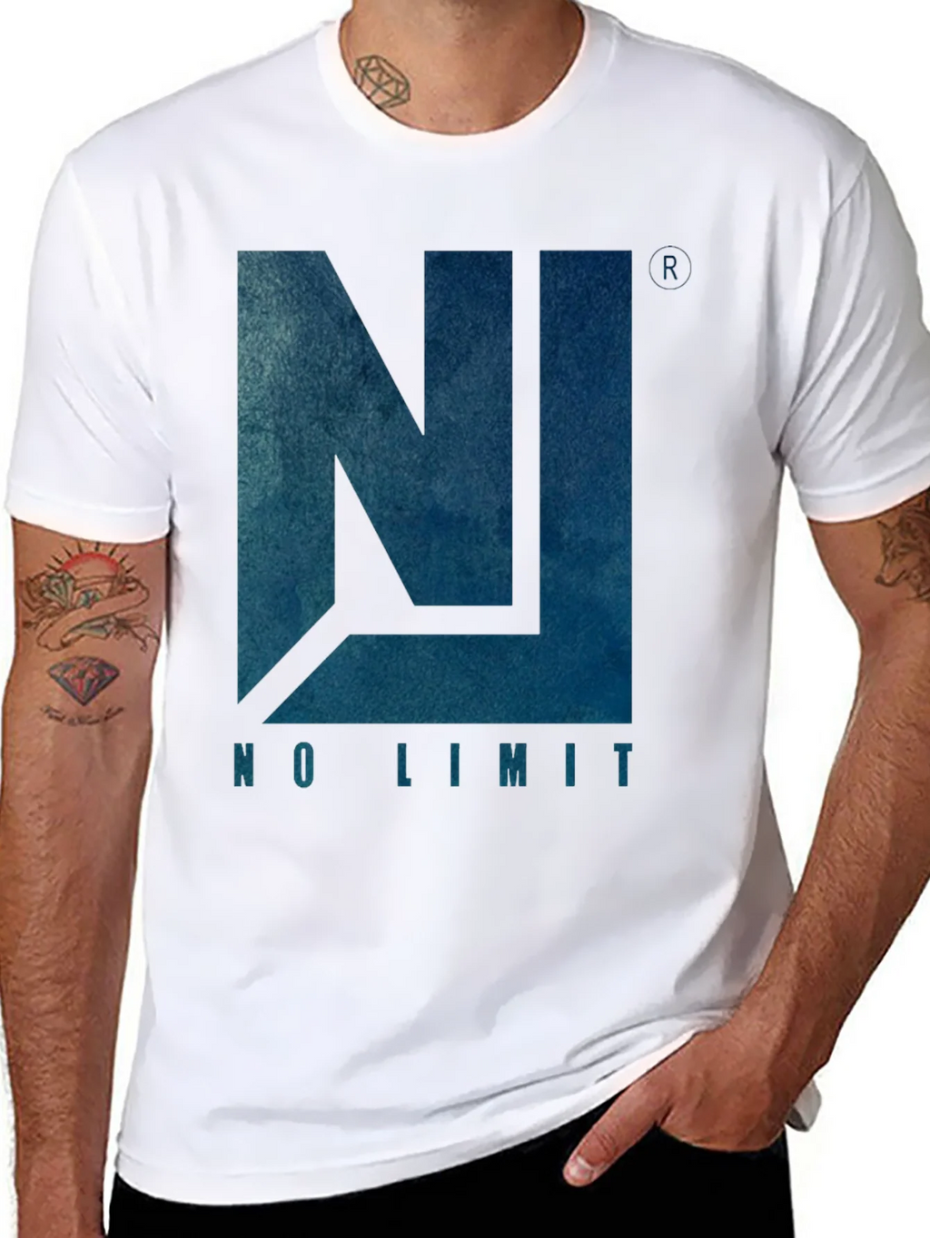 No Limit Graphic Tee - Mens Black Cotton T-Shirt product image 7