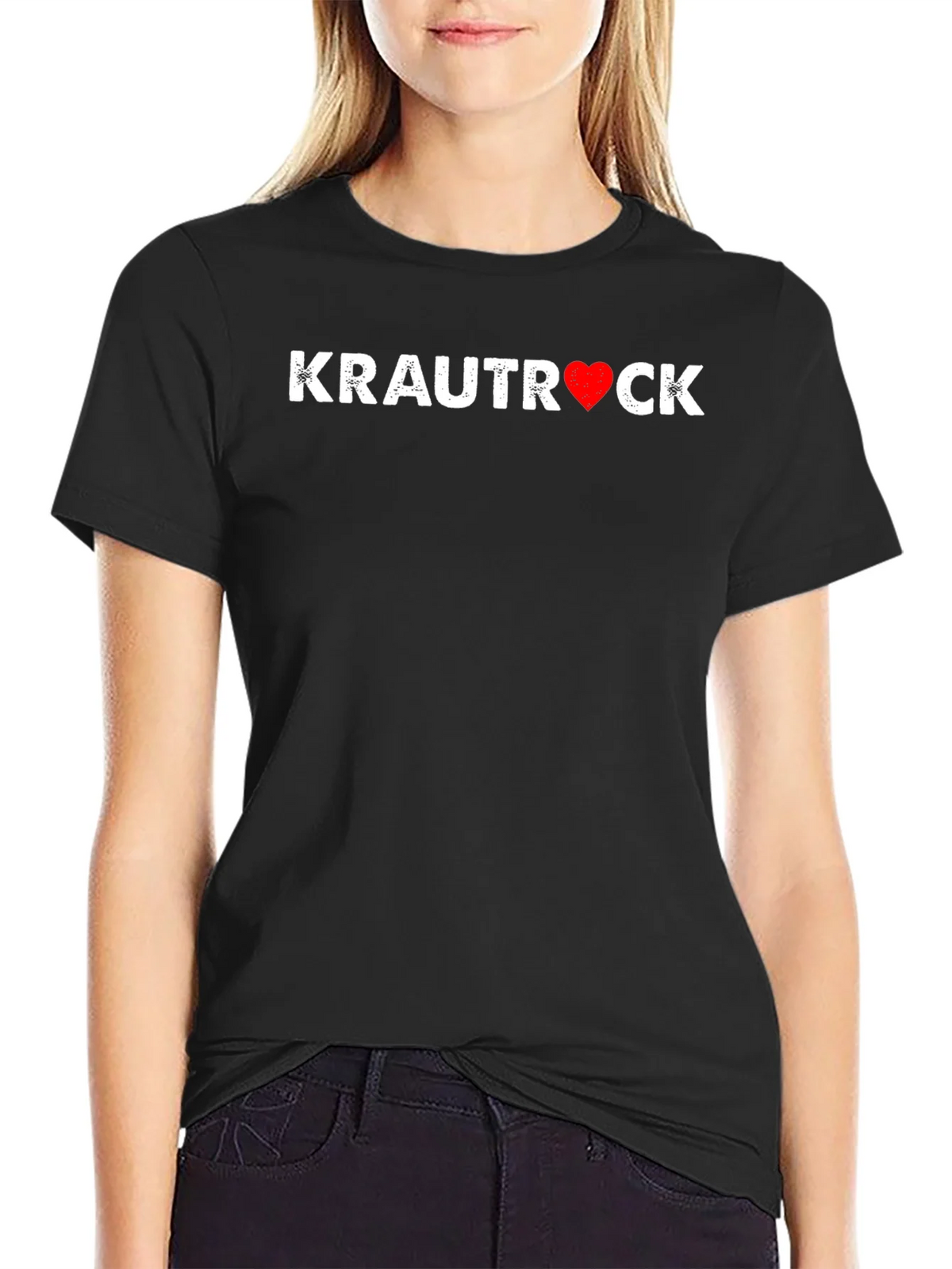 Krautrock Heart T-Shirt - Unique Music Tee product image 2