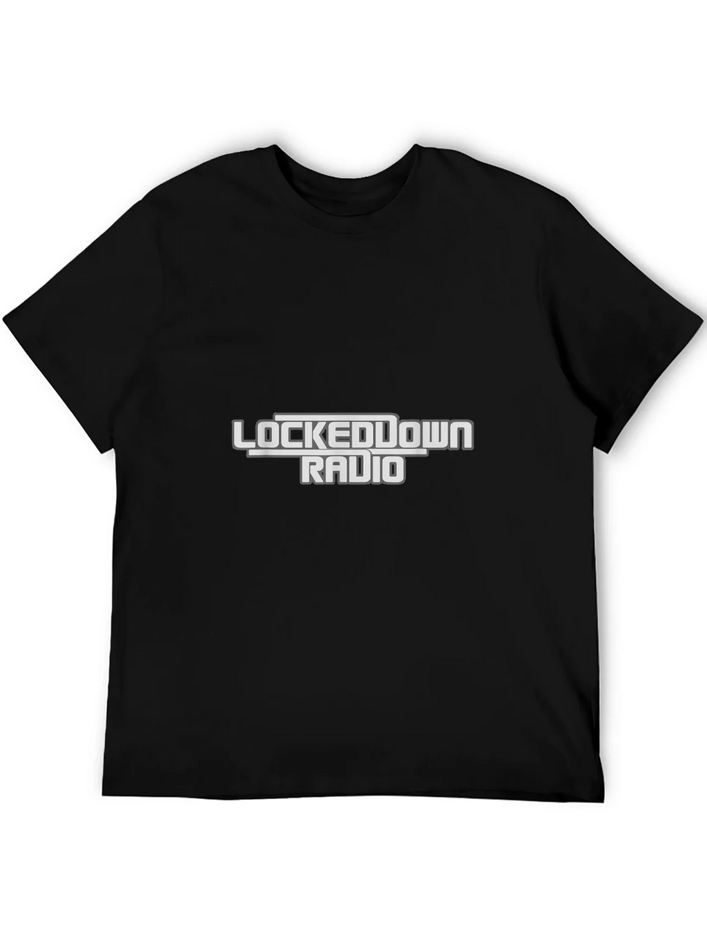 LockedDown Radio Black T-Shirt product image 4