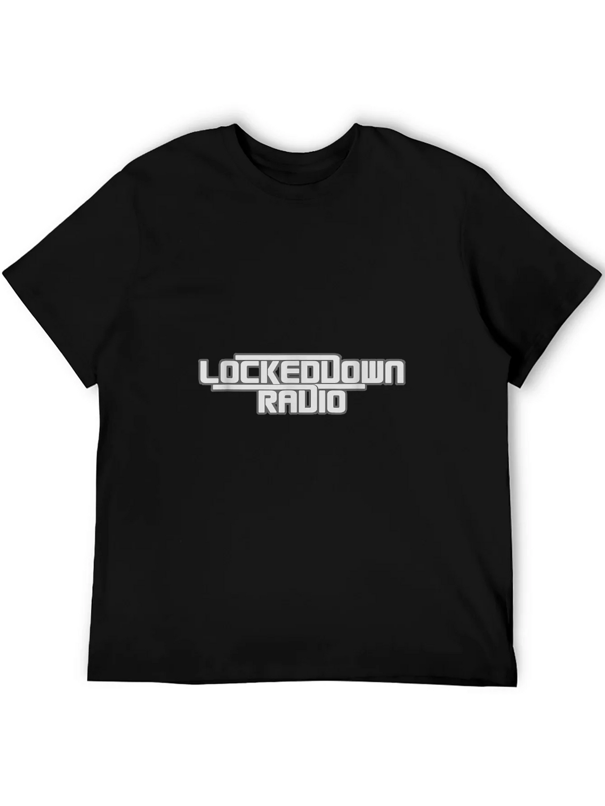 LockedDown Radio Black T-Shirt product image 4