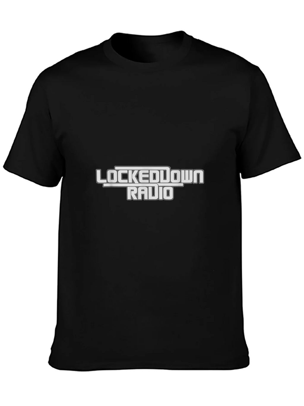 LockedDown Radio Black T-Shirt product image 2