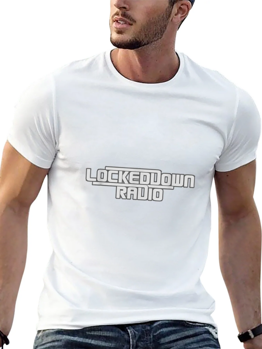 LockedDown Radio Black T-Shirt product image 11