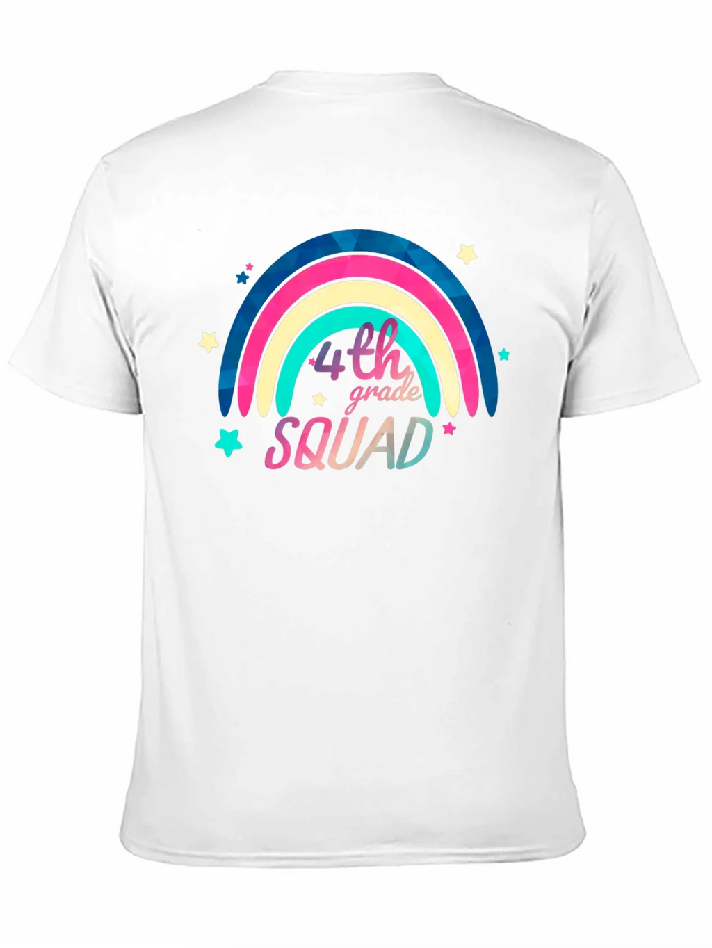 4th Grade Squad Rainbow Graphic Tee - Black product image 10