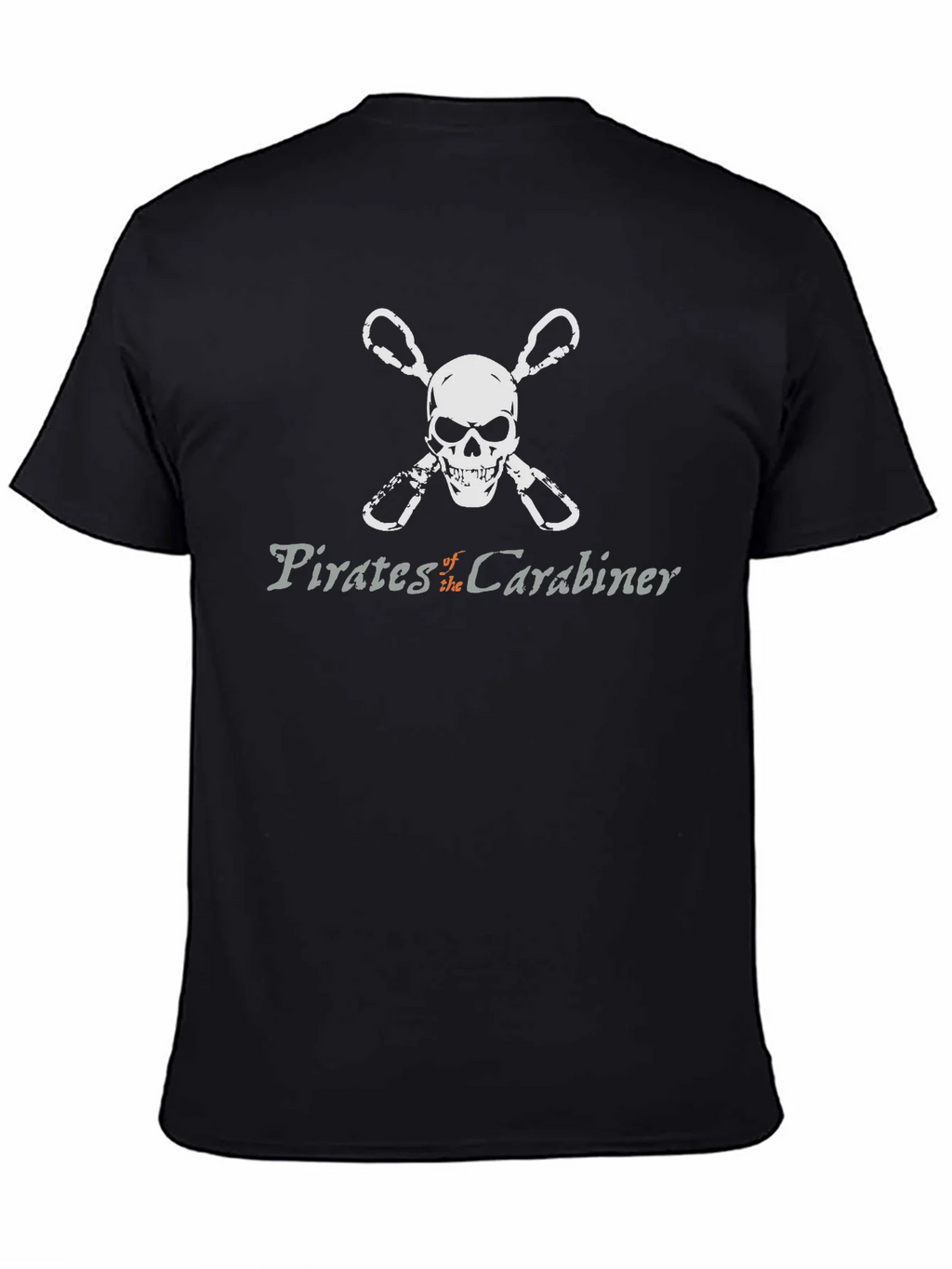 Pirates of the Carabiner Black T-Shirt product image 4