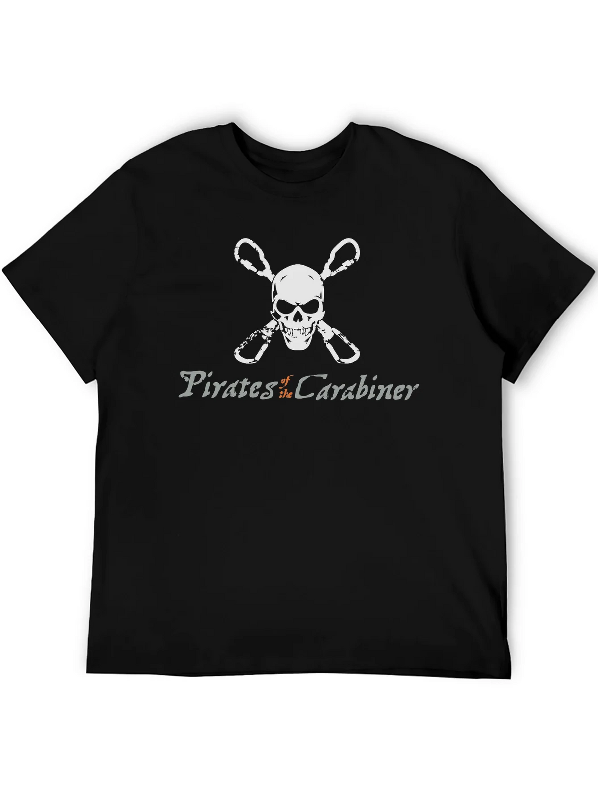 Pirates of the Carabiner Black T-Shirt product image 5