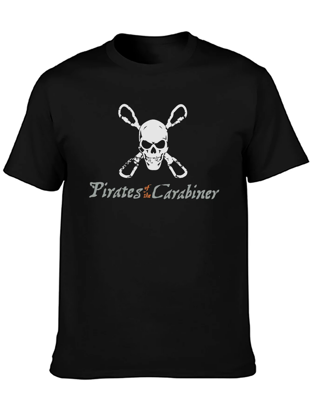 Pirates of the Carabiner Black T-Shirt product image 3