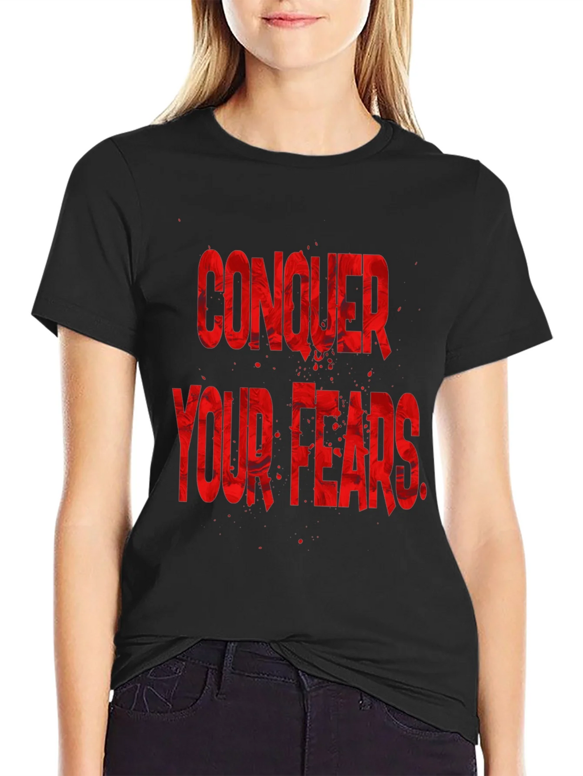 Conquer Your Fears Graphic Tee product image 2