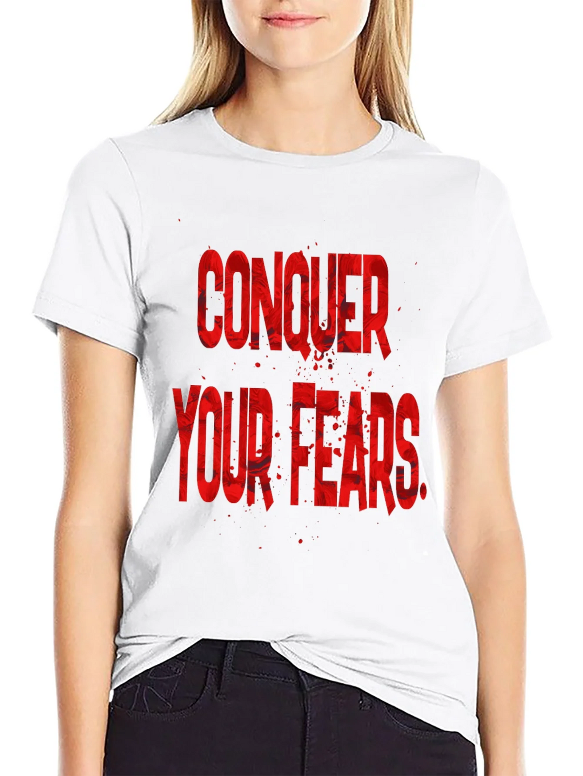 Conquer Your Fears Graphic Tee product image 7