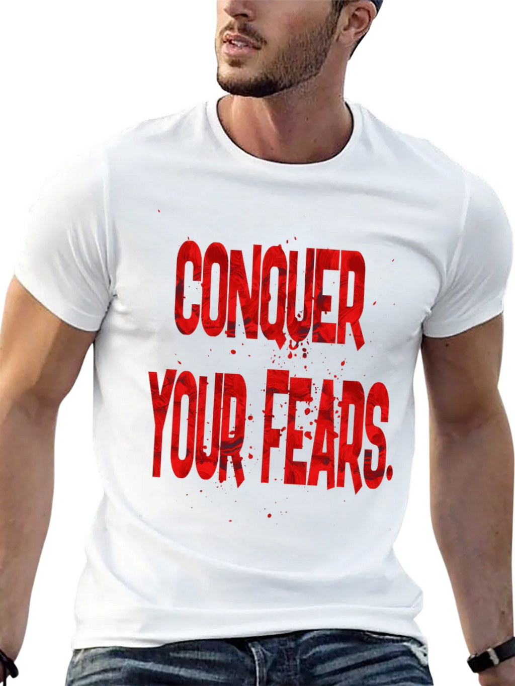 Conquer Your Fears Graphic Tee product image 10