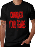 Conquer Your Fears Graphic Tee product image 1