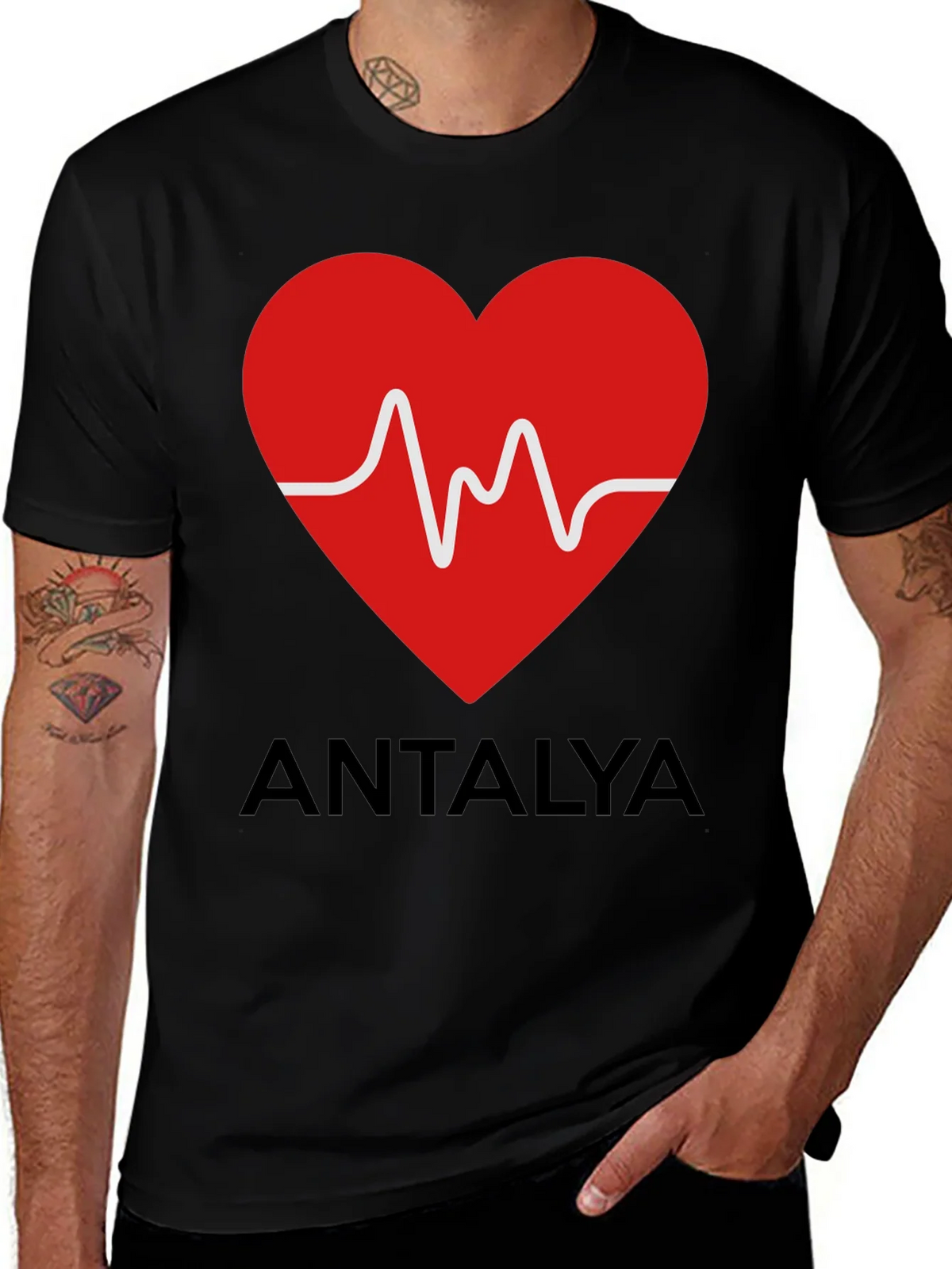 Antalya Heartbeat T-Shirt product image 1