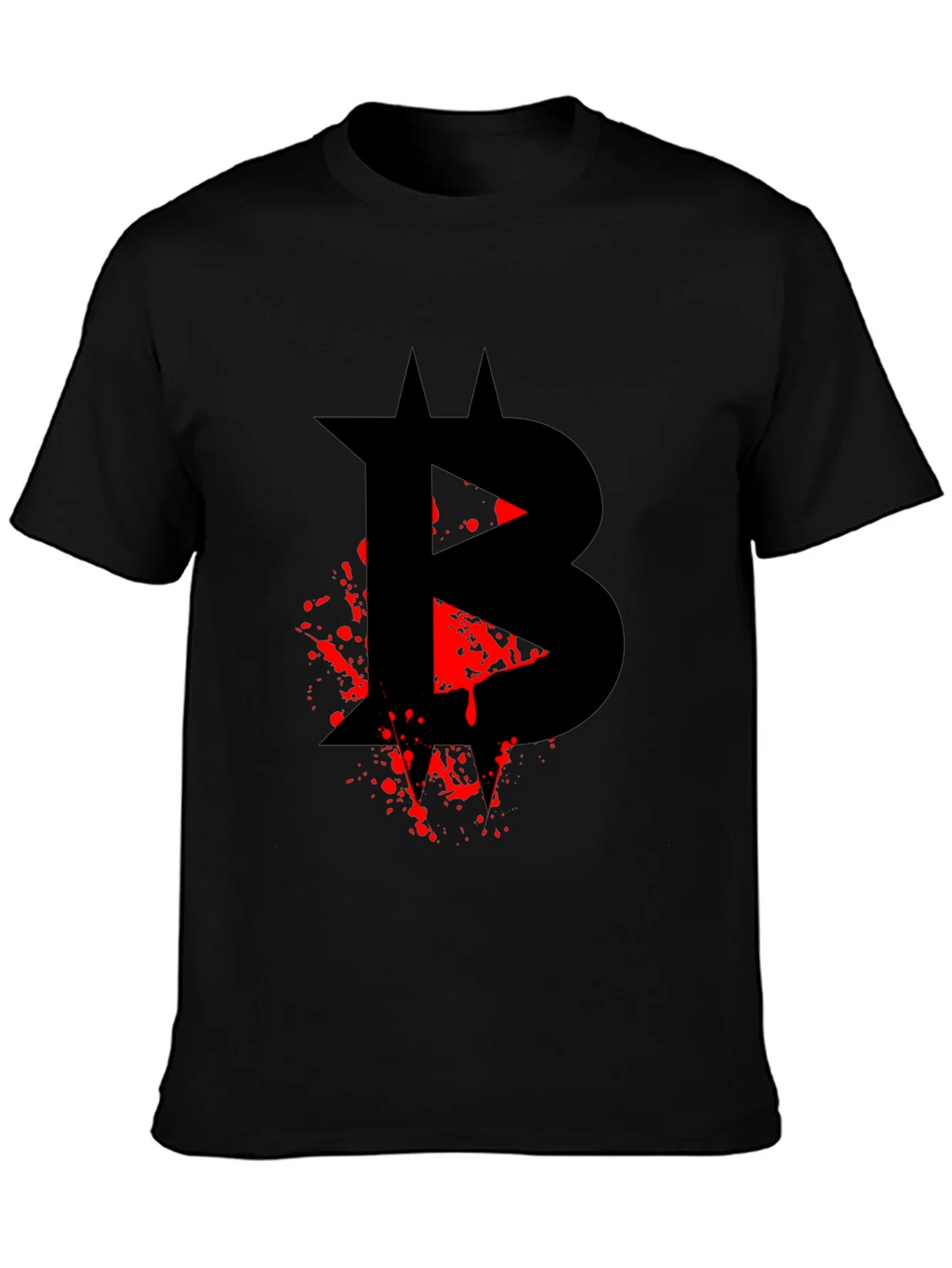 Bitcoin Splatter Tee - Crypto Currency Style product image 2